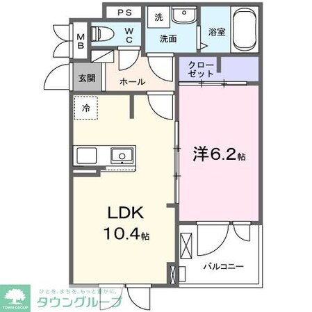 ポローニアFの物件間取画像
